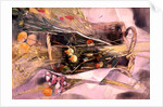 Basket of Dried Flowers by Claire Spencer