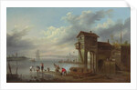 A View of the Sluice House at Liverpool by John Pennington
