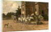 Front View of Wollaton Hall, Nottingham with Horse and Carriage, c.1880-1906 by Arthur Walker Redgate
