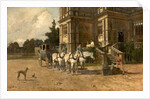 Front View of Wollaton Hall, Nottingham with Horse and Carriage, c.1880-1906 by Arthur Walker Redgate