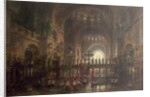 Interior of St Mark's Basilica, Venice, Italy, 1877 by Wyke Bayliss