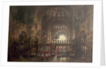 Interior of St Mark's Basilica, Venice, Italy, 1877 by Wyke Bayliss