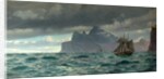 Cape North, Icelend, 1884 by Christian Vigilius Blache
