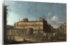 Piazza di Monte Cavallo, Rome, Italy by Antonio Canaletto