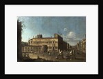 Piazza di Monte Cavallo, Rome, Italy by Antonio Canaletto