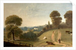 View Across Nottingham Park with Lenton Priory in the Distance by Thomas Barber