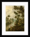 River Scene, 1614 by Gillis Claesz d' Hondecoeter