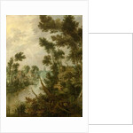 River Scene, 1614 by Gillis Claesz d' Hondecoeter