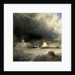 Whitby Harbour, North Yorkshire, 1836 by George Chambers