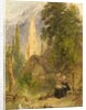 Cottages at Olney, Buckinghamshire by William Harvey