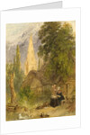 Cottages at Olney, Buckinghamshire by William Harvey