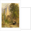 Cottages at Olney, Buckinghamshire by William Harvey