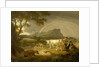 Landscape, Beeston Castle, Cheshire, and Rainbow, 1793 by Julius Caesar Ibbetson