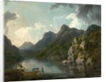 View of Snowdon with the Castle of Dolbardarn from Llanberis, North Wales, 1787 by Philip James de (1740-1812) Loutherbourg