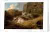 Two Pigs in Straw by George Morland