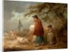 Woman, Child and Dog on a Road by George Morland