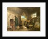 The Artist in His Studio and His Man Gibbs, 1802 by George Morland