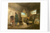 The Artist in His Studio and His Man Gibbs, 1802 by George Morland