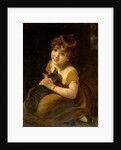 Girl with a Cat by John Opie