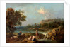 River Scene with Peasants by Francesco Zuccarelli