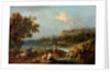 River Scene with Peasants by Francesco Zuccarelli