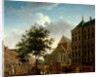 Back of Nieuwe Kerk and Town Hall, Amsterdam, Holland by Isaak Ouwater