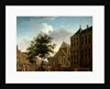 Back of Nieuwe Kerk and Town Hall, Amsterdam, Holland by Isaak Ouwater
