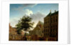 Back of Nieuwe Kerk and Town Hall, Amsterdam, Holland by Isaak Ouwater