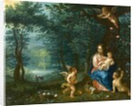 The Rest on the Flight into Egypt, early 1600s by Jan & Balen Hendrik van Brueghel