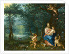 The Rest on the Flight into Egypt, early 1600s by Jan & Balen Hendrik van Brueghel