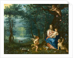 The Rest on the Flight into Egypt, early 1600s by Jan & Balen Hendrik van Brueghel