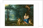 The Rest on the Flight into Egypt, early 1600s by Jan & Balen Hendrik van Brueghel