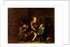 Interior of a Tavern with Smokers by Egbert van the Elder Heemskerck