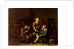 Interior of a Tavern with Smokers by Egbert van the Elder Heemskerck