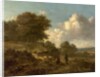 Landscape with Peasants and a Dog by Jan Wijnants