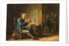 Peasant Smoking in an Interior, c.1650 by David the Younger Teniers