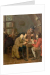 Interior, Card Playing by Peter Jacob Horemans