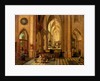 Antwerp Cathedral by Peeter the elder & Vrancx Sebastian Neeffs
