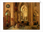 Antwerp Cathedral by Peeter the elder & Vrancx Sebastian Neeffs
