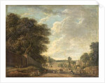 Bayswater Road, London, near the Old Temple Gate, 1806 by Paul Sandby