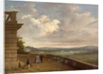 View from the Nottingham Castle Terrace Looking East, c.1845 by John Rawson Walker