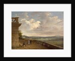 View from the Nottingham Castle Terrace Looking East, c.1845 by John Rawson Walker