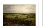 Nottingham Meadows from the Rock Cliff, where Lenton Road turns into Park Valley by Richard Bonington