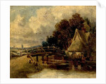 On the Stour near East Bergholt, Suffolk by John Constable (after)