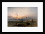 Coast Scene, Sunset, 1852 by Henry Dawson