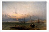 Coast Scene, Sunset, 1852 by Henry Dawson