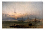 Coast Scene, Sunset, 1852 by Henry Dawson