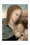 Virgin and Child with St Joseph, 1500-50 by Joos van (follower of) Cleve