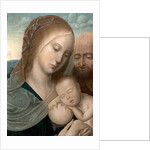 Virgin and Child with St Joseph, 1500-50 by Joos van (follower of) Cleve