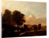 Landscape with Cattle by Adriaen van de Velde